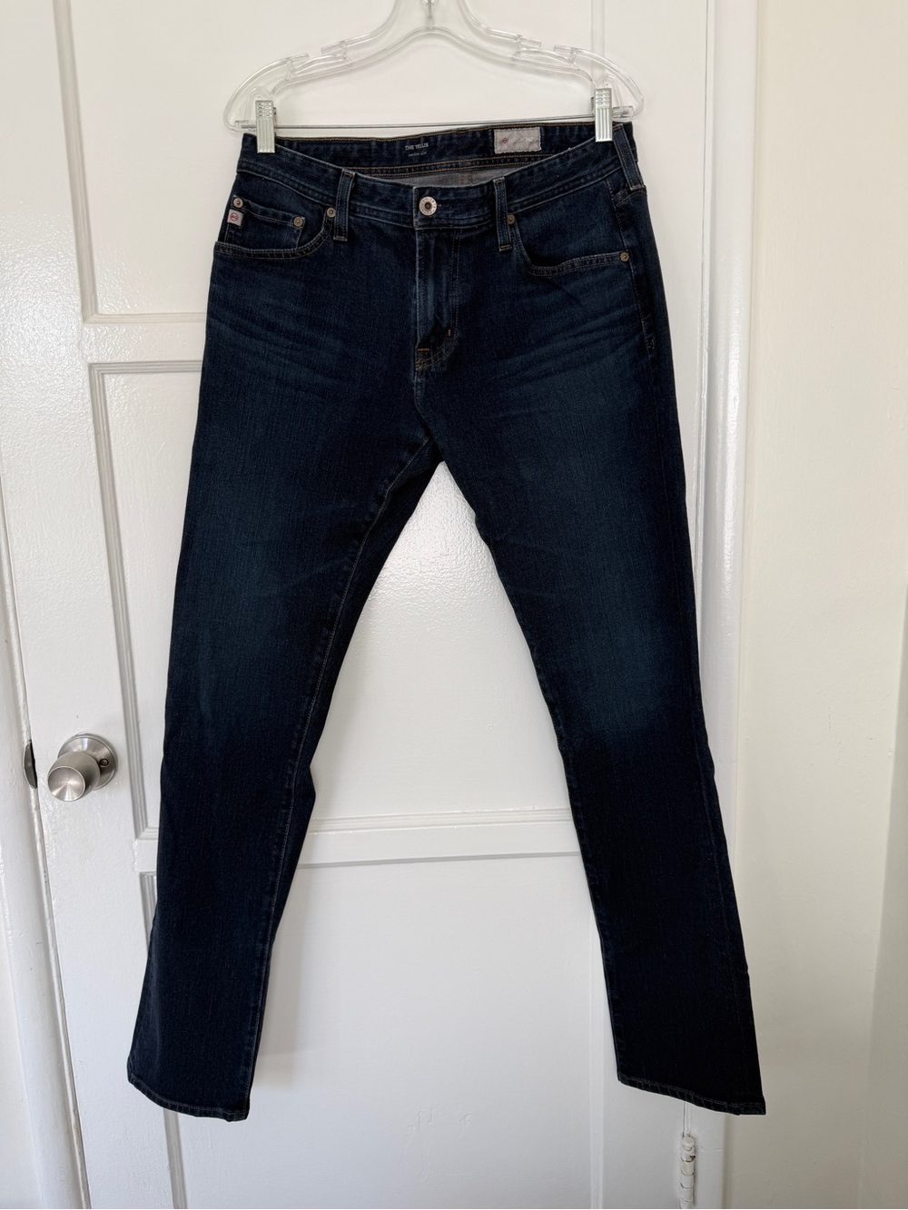 Ag Adriano Goldschmied Men's Dark Indigo Slim Jeans